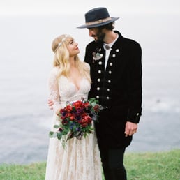 Gorgeous bouquet and super cool boutonniere