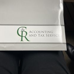 C & R Accounting and Tax Service - Front cover of our tax file.