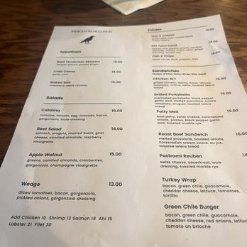 Indigo Crow - Menu - American Near Me - Corrales, New Mexico