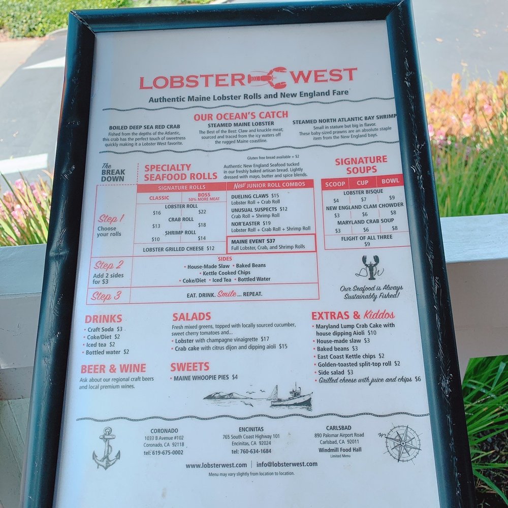 Lobster West - Seafood Near Me - Encinitas, California Lobster West - Seafood Near Me - Encinitas, California