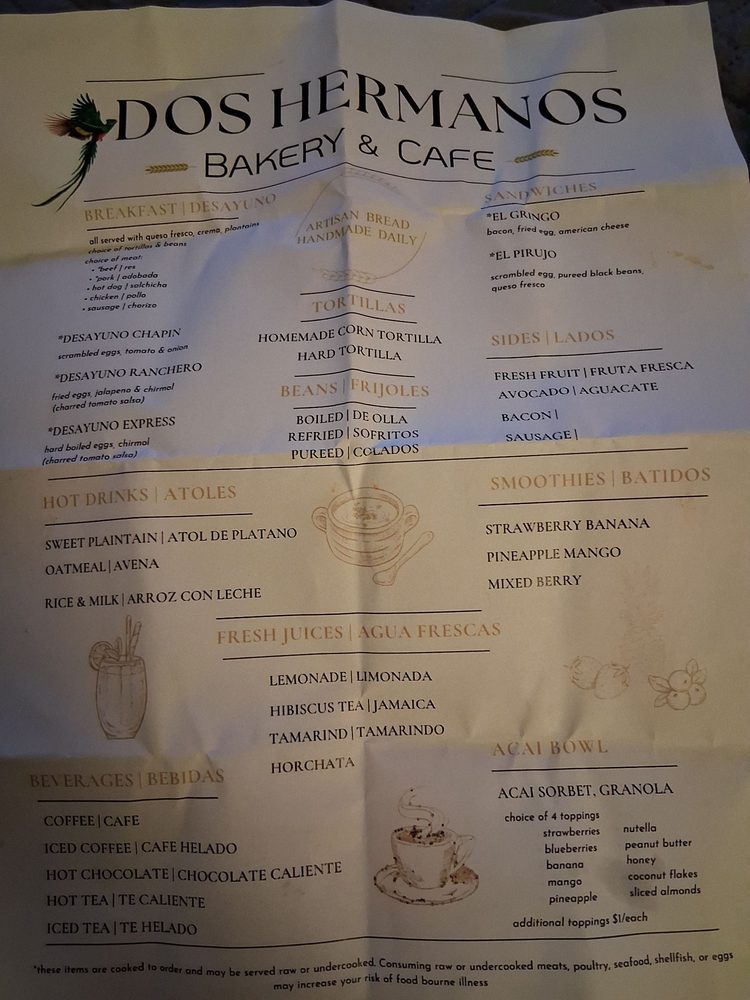 Dos Hermanos Bakery  & Cafe