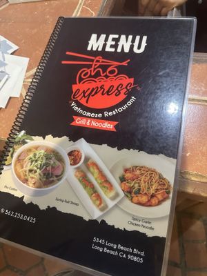 Menu photo 1 Pho Express Long Beach, CA Menu photo 1 Pho Express Long Beach, CA