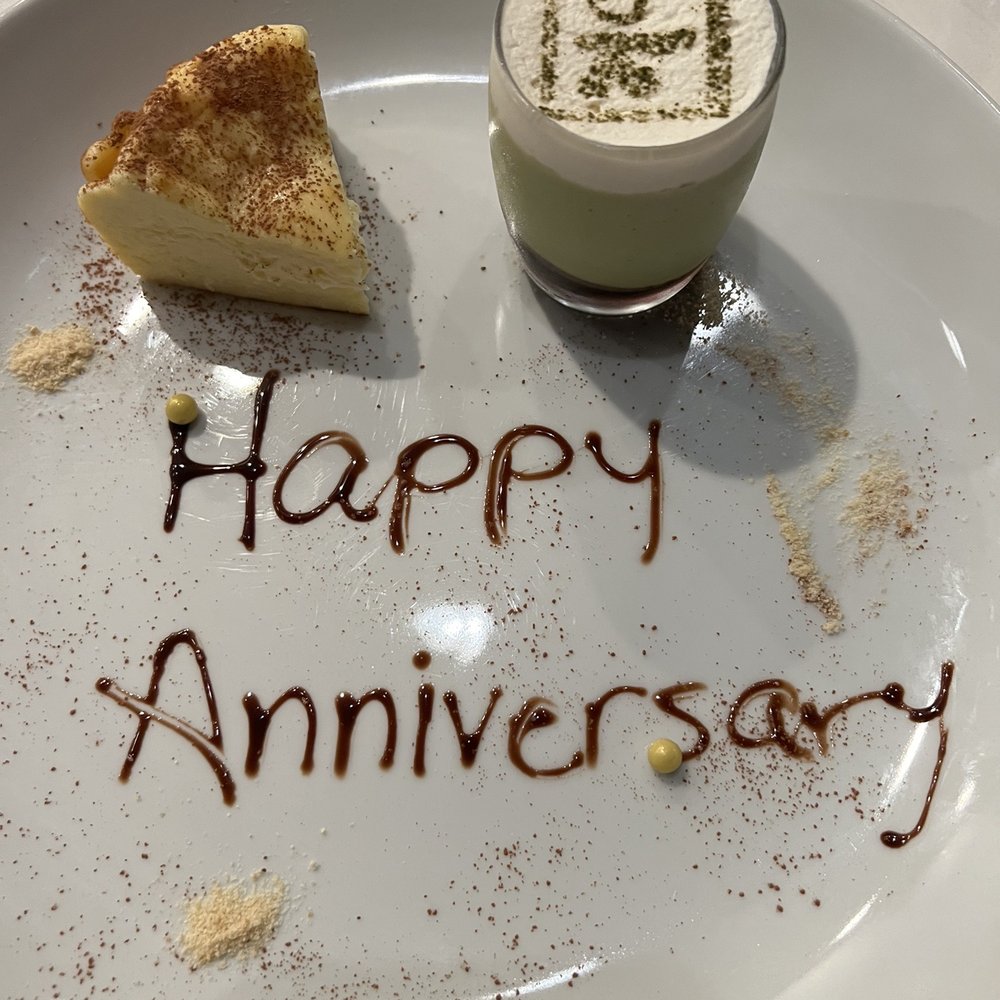 Edoko Omakase - Cheesecake and matcha pudding with brown sugar - Sushi Bars Near Me - Irving, Texas Edoko Omakase - Cheesecake and matcha pudding with brown sugar - Sushi Bars Near Me - Irving, Texas