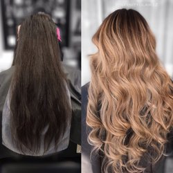 Daniela Does Hair - Virgin hair, first session balayage goal is to get her to an ashy blonde.