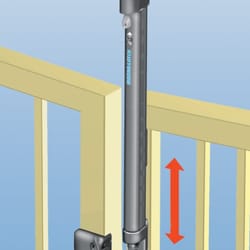 FenceMax.com - The Magna Latch is adjustable both vertically and horizontally even after it is installed.