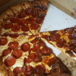 Pizza Hut - If you like semi burnt pizza this is the place for you!