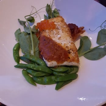 Watertable - 8oz Oven Roasted Halibut - New American Near Me - Huntington Beach, California Watertable - 8oz Oven Roasted Halibut - New American Near Me - Huntington Beach, California