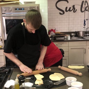 Sur La Table - Sous chef rolling out the nan - Kitchen Supplies Near Me - New York, New York Sur La Table - Sous chef rolling out the nan - Kitchen Supplies Near Me - New York, New York