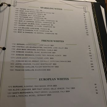 Coraline’s - Wine menu - Seafood Near Me - Biloxi, Mississippi Coraline’s - Wine menu - Seafood Near Me - Biloxi, Mississippi