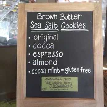 Brown Butter Cookie - New Menu - Bakeries Near Me - Paso Robles, California