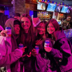 My friends enjoying our favorite drink Happy Dad!