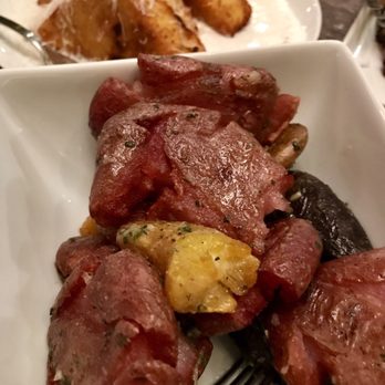 Communal - Fried polenta and fingerling potatoes. - New American Near Me - Provo, Utah Communal - Fried polenta and fingerling potatoes. - New American Near Me - Provo, Utah