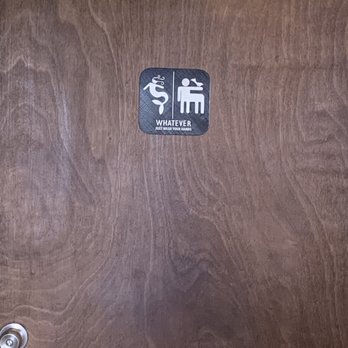 Mohala’s Bayfront Fish & Chips - How awesome is their bathroom sign?!?! :D - Fish & Chips Near Me - Hilo, Hawaii