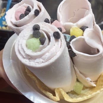 Rolled Ice Cream - Taro ice cream - Ice Cream & Frozen Yogurt Near Me - Orlando, Florida Rolled Ice Cream - Taro ice cream - Ice Cream & Frozen Yogurt Near Me - Orlando, Florida