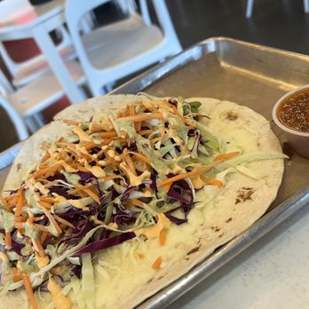 Dos Batos - Shrimp Cilantro Taco premium - Tacos Near Me - Austin, Texas
