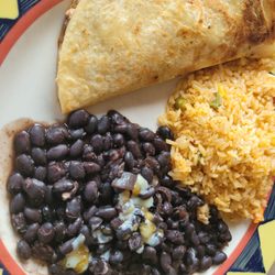 Toro Bravo - Worst black beans I've ever had in my entire life, way too salty!  Rice was pretty good.  Quesadilla my girlfriend liked