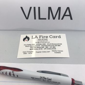 LA Fire Card - Specialty Schools Near Me - Los Angeles, California LA Fire Card - Specialty Schools Near Me - Los Angeles, California