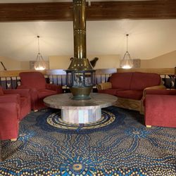 Holiday Inn Express Mesa Verde-Cortez - Fireplace second floor