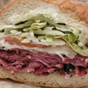 Beyer Deli - Shawn P. this had your name on it! The New Yorker was bomb bomb. That pastrami and corned beef were fire. - Sandwiches Near Me - San Diego, California