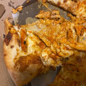 Fratelli's Pizzeria - a half eaten pizza - Pizza Near Me - Waterbury, Connecticut