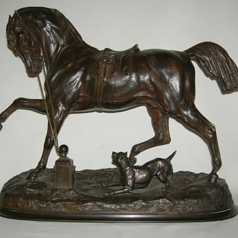 Leonce Antiques - 1880 Bronze Horse by Pierre Leonardez - Antiques Near Me - Westport, Connecticut Leonce Antiques - 1880 Bronze Horse by Pierre Leonardez - Antiques Near Me - Westport, Connecticut