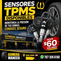 Gomera Maneco - Venta y programacion de sensores TPMS