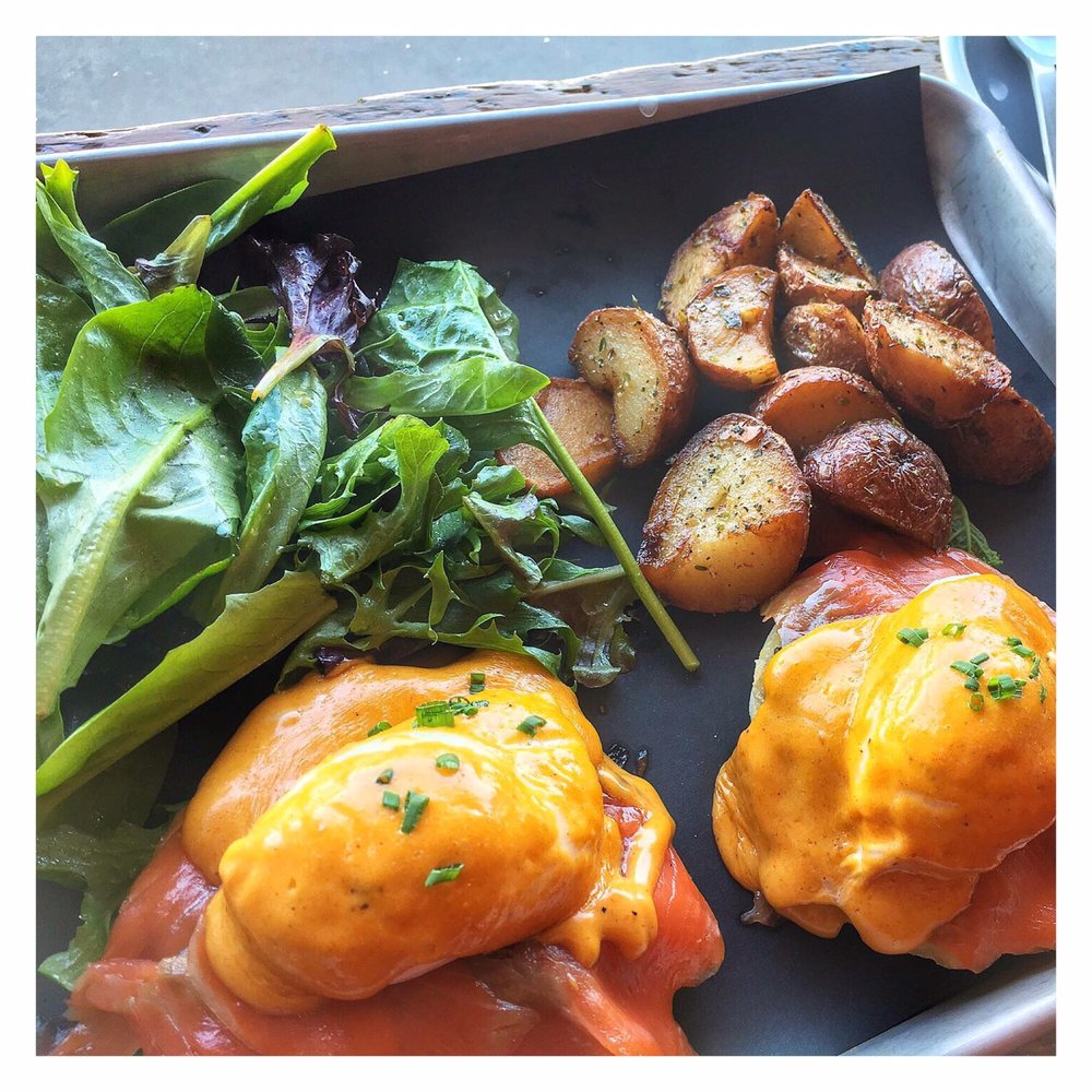 Alchemy Coffee - Smoked salmon egg benedicts - Coffee & Tea Near Me - Markham, Ontario