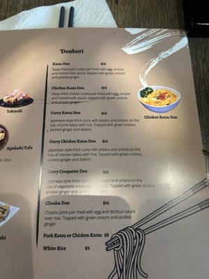Menu photo 4 Cube Ramen and Asian Cuisine Lacey, WA