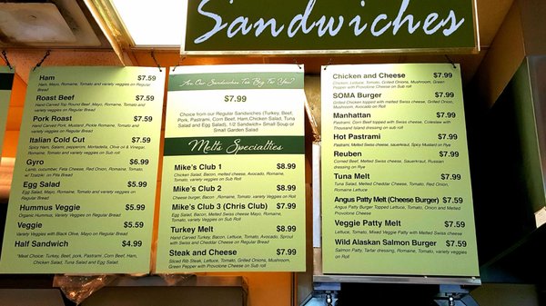 Menu photo 1 Mike's Cafe Arlington, VA
