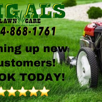 Big Al's Lawn Care - a lawn mower - Lawn Services Near Me Big Al's Lawn Care - a lawn mower - Lawn Services Near Me