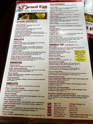 Menu photo 7 The Crowned Egg Gilbert, AZ