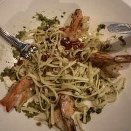 Shrimp linguine