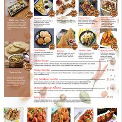 King Indian Restaurant - Menu