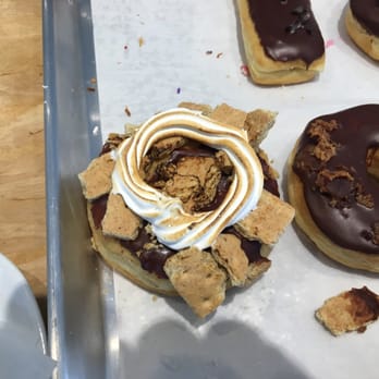 Bake Shack - A smore doughnut - yes , amazing! - Breakfast & Brunch Near Me - Dania Beach, Florida