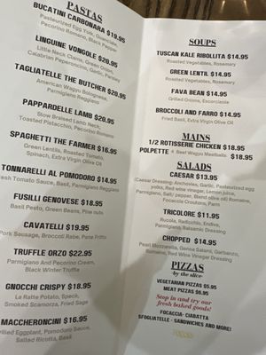 Menu photo 1 Al Dente Los Angeles, CA Menu photo 1 Al Dente Los Angeles, CA