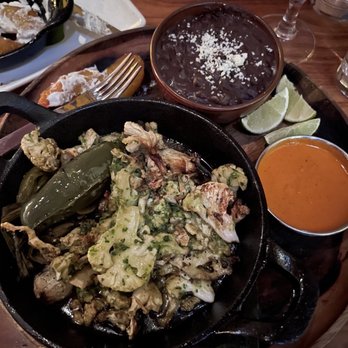 Leña Brava - Cauliflower with Green Chimichurri Wood Fired Tacos - Seafood Near Me - Chicago, Illinois
