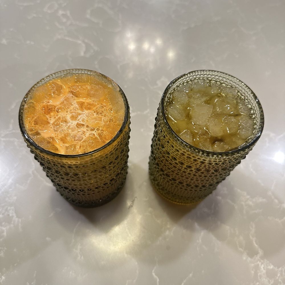 Lantern Vietnamese Kitchen - Iced Thai Tea & Iced Jasmine Green Tea - Breakfast & Brunch Near Me - Rancho Cucamonga, California