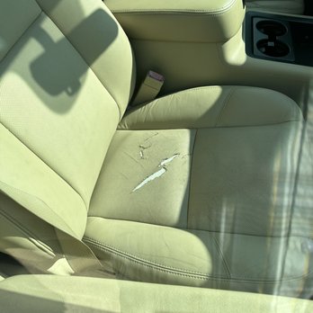 Southwest INFINITI - How are you gonna sell a vehicle for 20,000 with rips in the seat. - Car Dealers Near Me - Houston, Texas