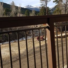 View from the river bend cabin. View from the river bend cabin.