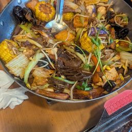 Dry pot seafood Dry pot seafood