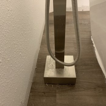 Curbio - Newly installed Flooring around the brand-new installed free-standing tub - General Contractors Near Me - Potomac, Maryland