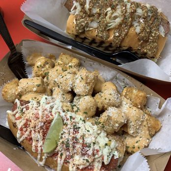 The Dogfather - The Elote & The Brat - Hot Dogs Near Me - San Antonio, Texas The Dogfather - The Elote & The Brat - Hot Dogs Near Me - San Antonio, Texas