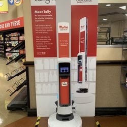 Martin's Super Market - Meet Tally the robot.