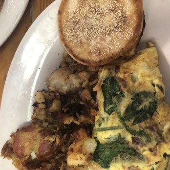 C & G's Country Cafe - C & G's omelette (add avocado) with extra crispy home fries and English muffin. - Breakfast & Brunch Near Me - Toms River, New Jersey C & G's Country Cafe - C & G's omelette (add avocado) with extra crispy home fries and English muffin. - Breakfast & Brunch Near Me - Toms River, New Jersey