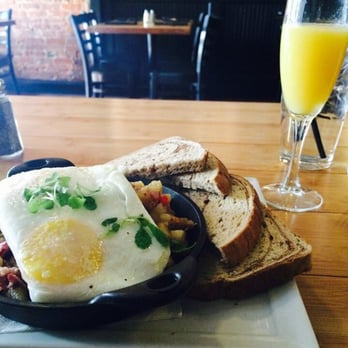1808 American Bistro - The corned beef hash. With booze. - New American Near Me - Delaware, Ohio