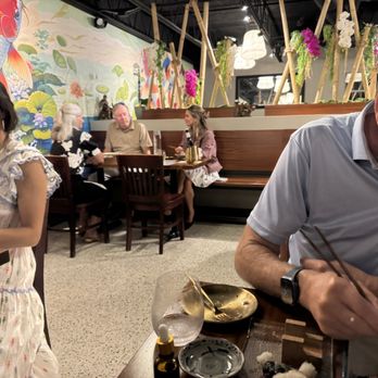 KoBu - Front dining area - side by window doesn't have allot of lighting. - Japanese Near Me - Jacksonville, Florida