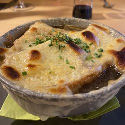 Restaurant Dorfstub'n - French onion Suppe
