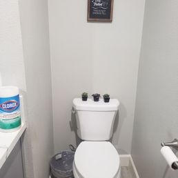 Unclogged toilet Unclogged toilet