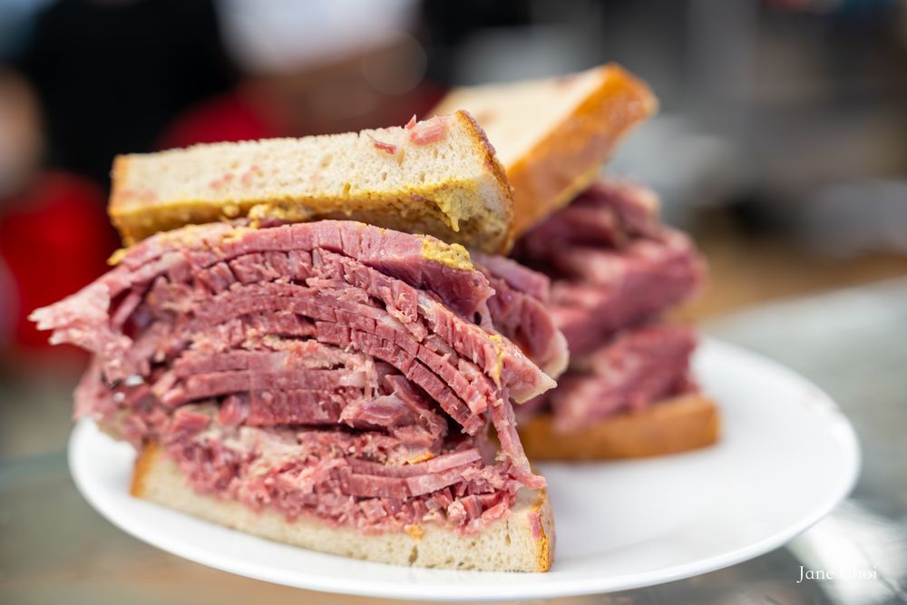 Food from Pastrami Grill Bistro