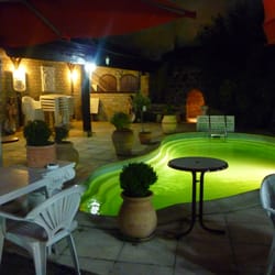 Vulcano - Partie extérieure du restaurant.